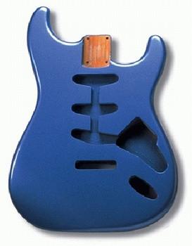 Guitar body - replacement body for Strat - finished - lake placid blue