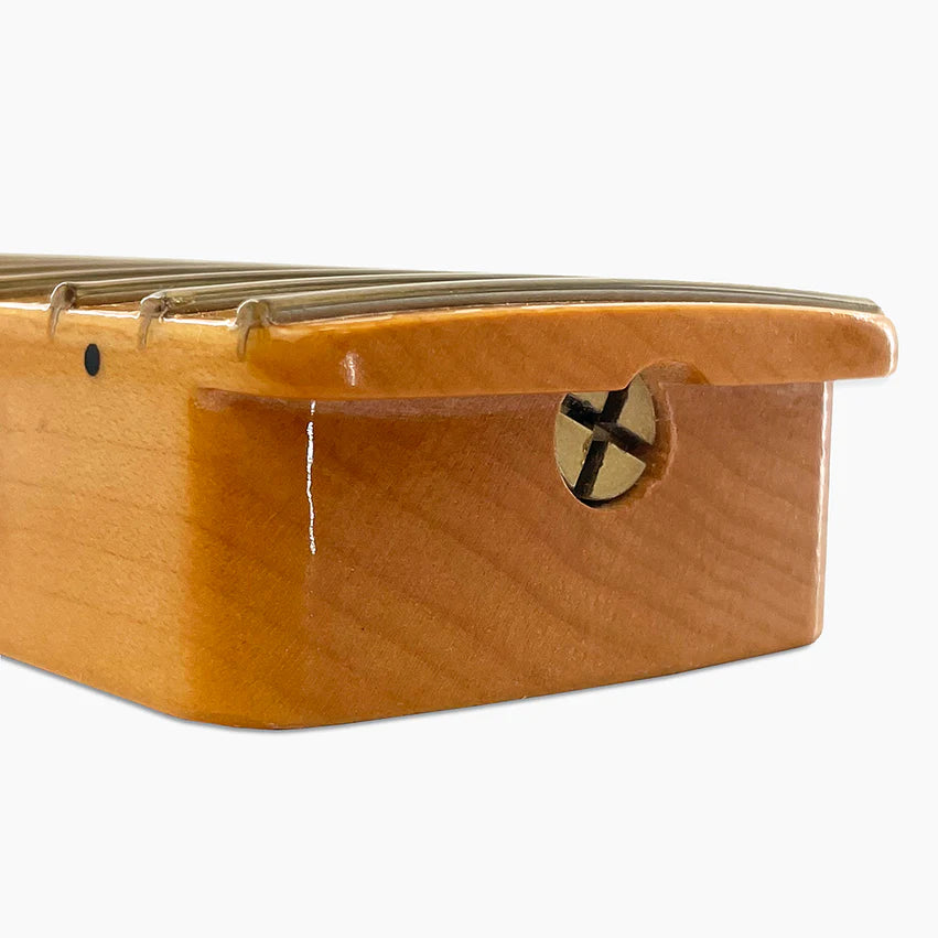 Allparts Replacement Maple Neck for Strat with finish, 22 frets, Angled Heel