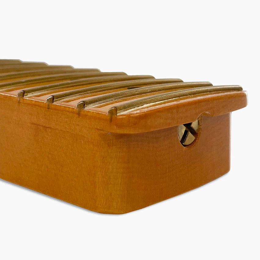 Allparts Replacement Left-Handed Maple Neck for Strat, with Finish, Angle Heel