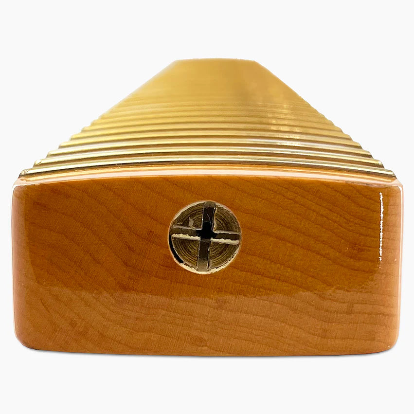 Allparts Replacement Maple Neck For Strat With Nitro Finish Topcoat, Vee Profile, Heel