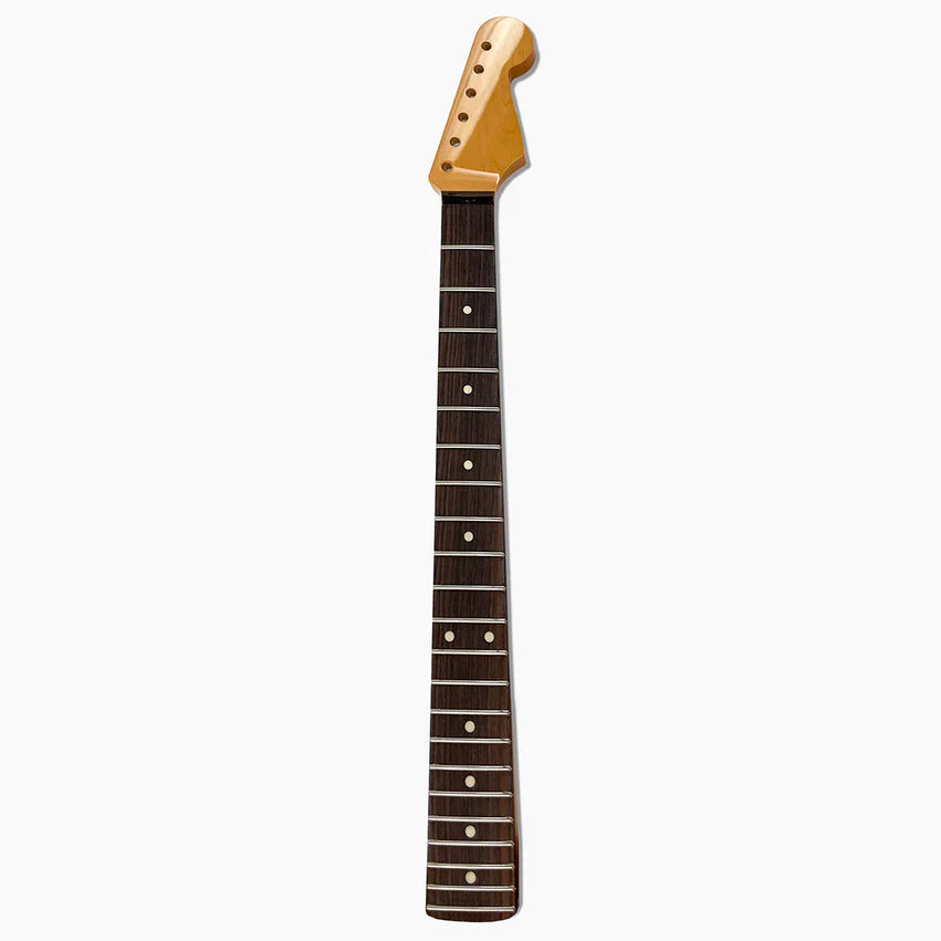 Allparts Replacement Neck for Strat, Maple with Rosewood Fingerboard, with Finish, 22 Frets, Full