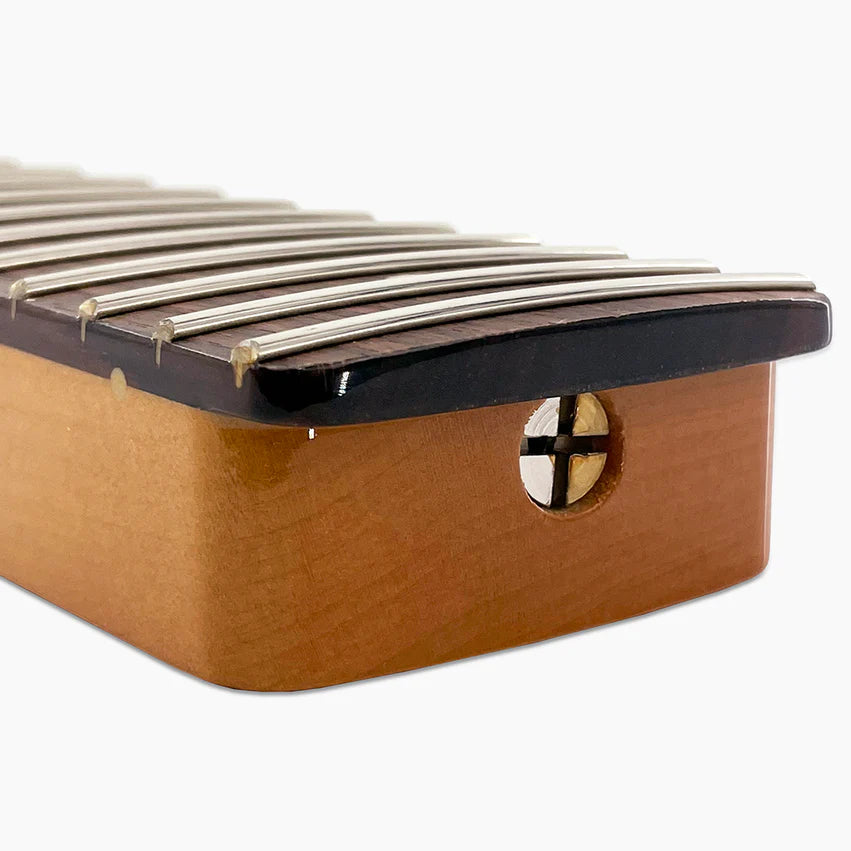 Allparts Replacement Neck for Strat, Maple with Rosewood Fingerboard, with Finish, 22 Frets, Angled Heel