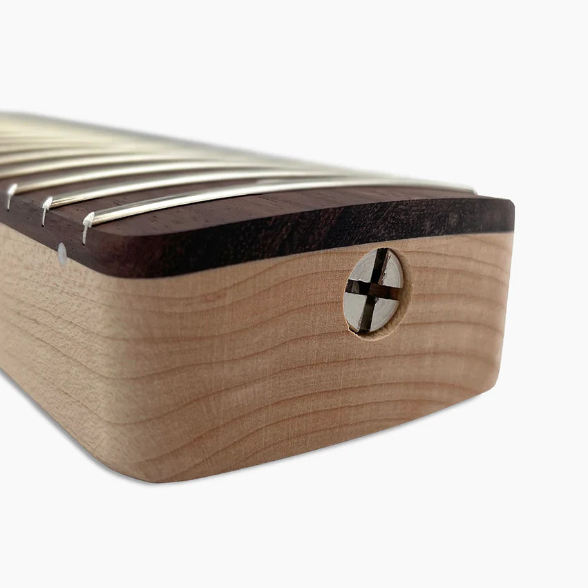 Allparts Replacement '62 Neck for Strat, Maple with Rosewood Fingerboard, No Finish, Angled Heel