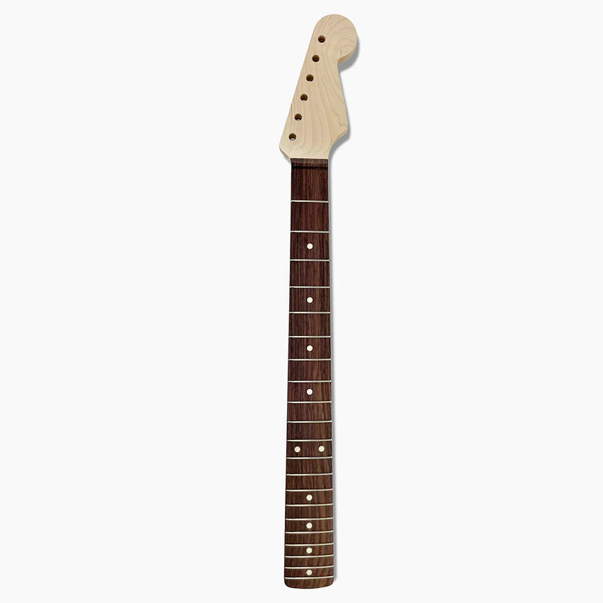 Allparts Replacement Chunky Rosewood Neck for Strat, No Finish, 21 Frets, Full