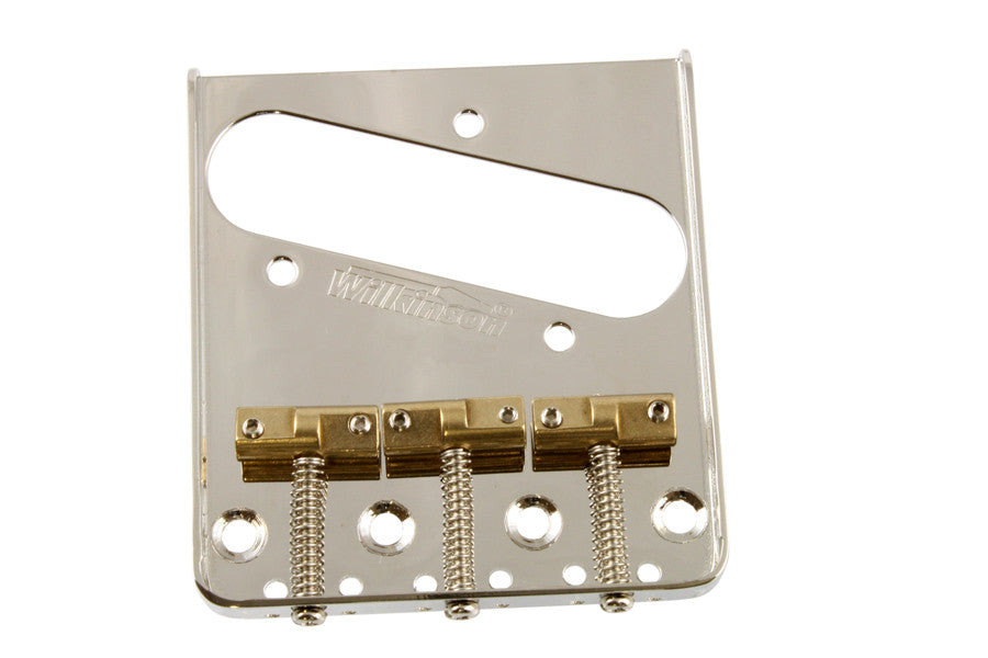 Allparts TB-5129-001 Wilkinson Staggered Saddle Bridge for Telecaster