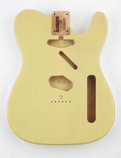 Guitar body - finished replacement body for Telecaster® - see through blonde