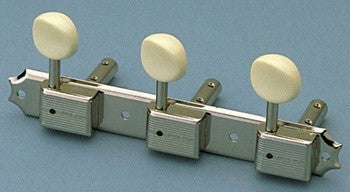 Allparts TK-0702-001 Vintage Style 3x3 Keys Nickel (set of 2)