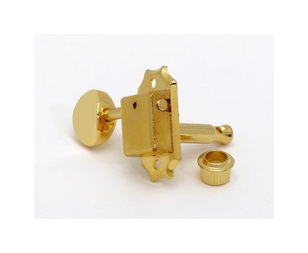 Allparts TK-0775 Economy Vintage-Style 3X3 Keys With Metal Buttons