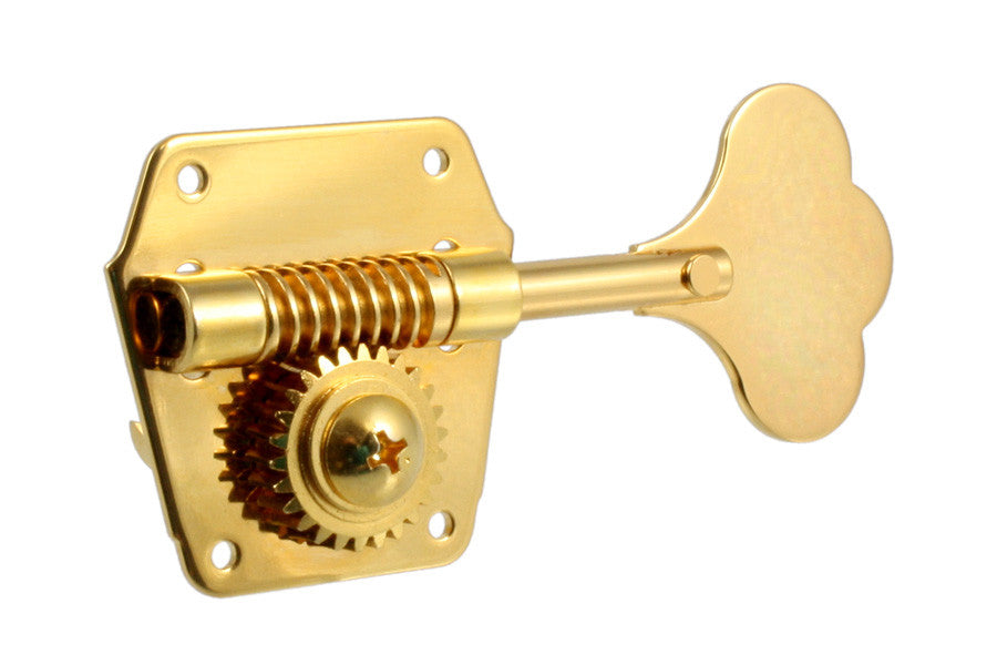 Allparts TK-0790 Gotoh Vintage-style Reverse Wind 4-in-line Bass Tuners