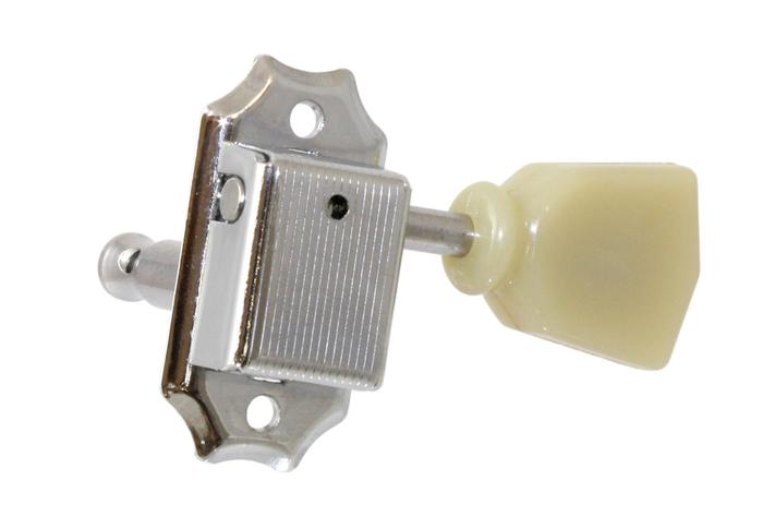 Allparts TK-0877 Economy Vintage-Style 3X3 Keys With Keystone Buttons