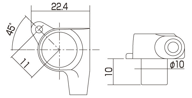 Allparts TK-0963 Gotoh SG381 3x3 Mini Keys with Large Buttons