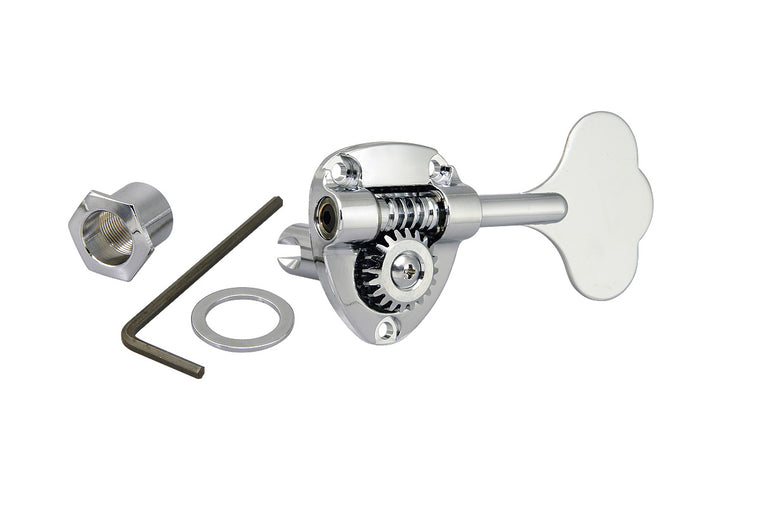 Allparts TK-7725-010 Gotoh 4-in-line Bass Keys Chrome (Qty 4)