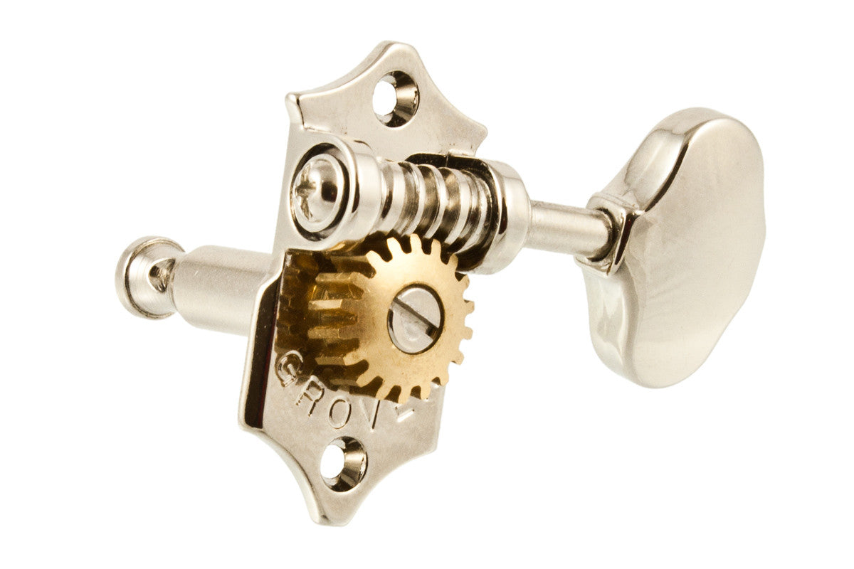Allparts TK-7918 Grover V97-18NA 3X3 STA-TITE Keys With Scalloped Buttons