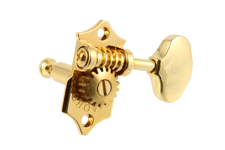 Allparts TK-7918 Grover V97-18NA 3X3 STA-TITE Keys With Scalloped Buttons