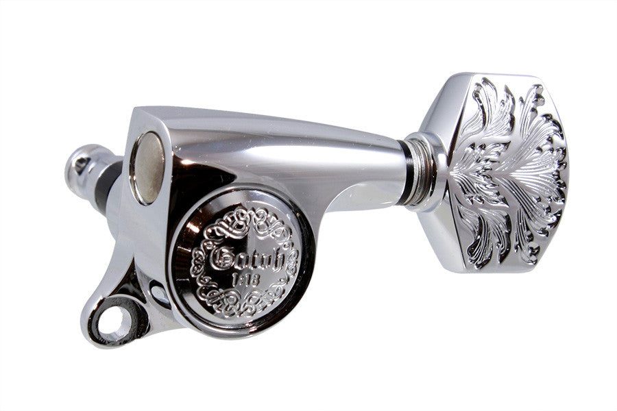 Allparts TK-7981 Gotoh SGS510Z-A70LX 6-In-Line Engraved Keys