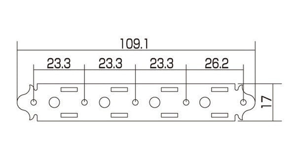 Allparts TK-0376 Gotoh MF40R F-style Mandoling Keys