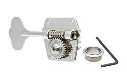 Allparts TK-0790 Gotoh Vintage-style Reverse Wind 4-in-line Bass Tuners, Left-Handed