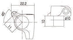 Allparts TK-7273 Gotoh 510 3X3 Mini