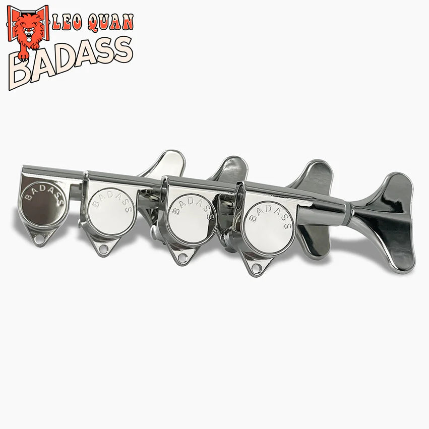Leo Quan® Badass SGT™ Bass Keys, Sealed, 4-in-line set, Nickel