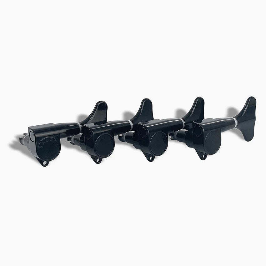 Leo Quan® Badass SGT™ Bass Keys, Sealed, 4-in-line set, Black
