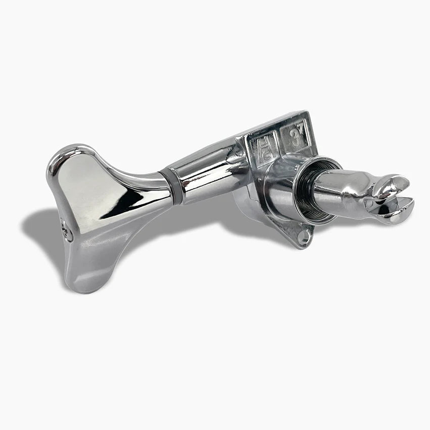 Leo Quan® Badass SGT™ Bass Keys, Sealed, 4-in-line set, Chrome, Single