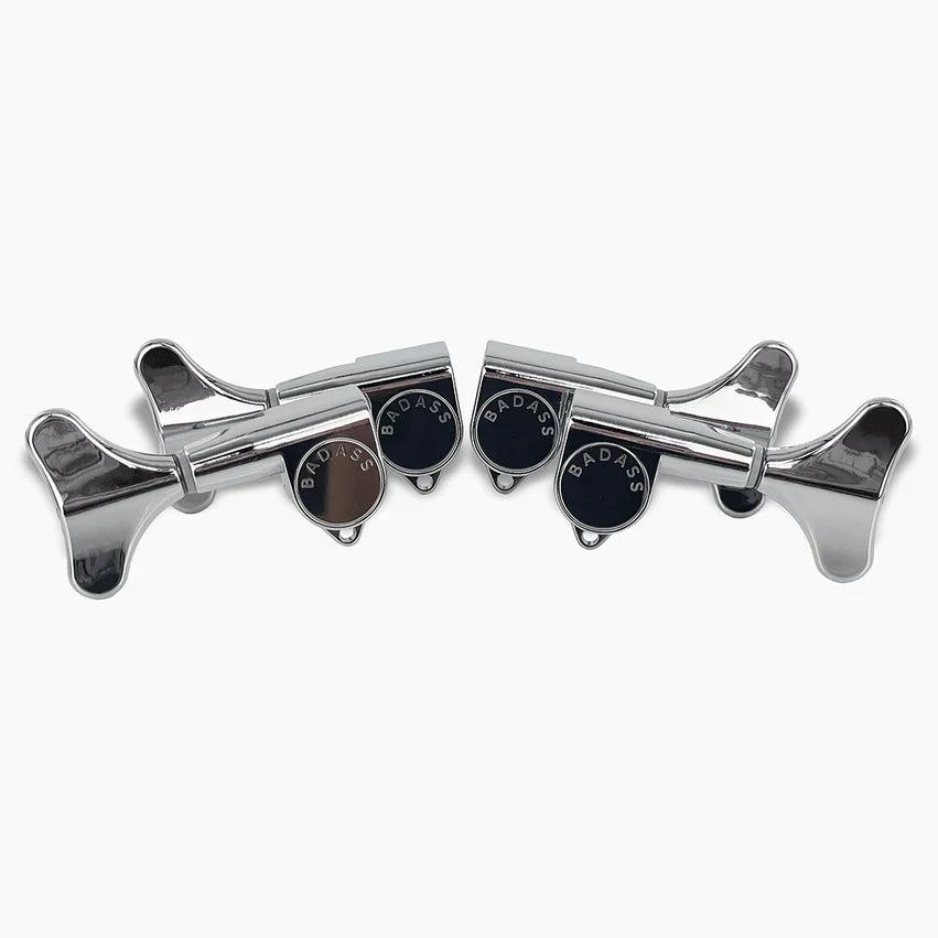 Leo Quan® Badass SGT™ Bass Keys, Sealed, 2x2 set, Chrome
