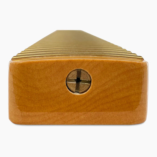 Allparts Replacement Left-handed Maple Neck For Tele, With Finish, 9-1/2 Inch Radius. 21 vintage frets 0.095" x 0.055" (2.4mm x 1.4mm), Heel