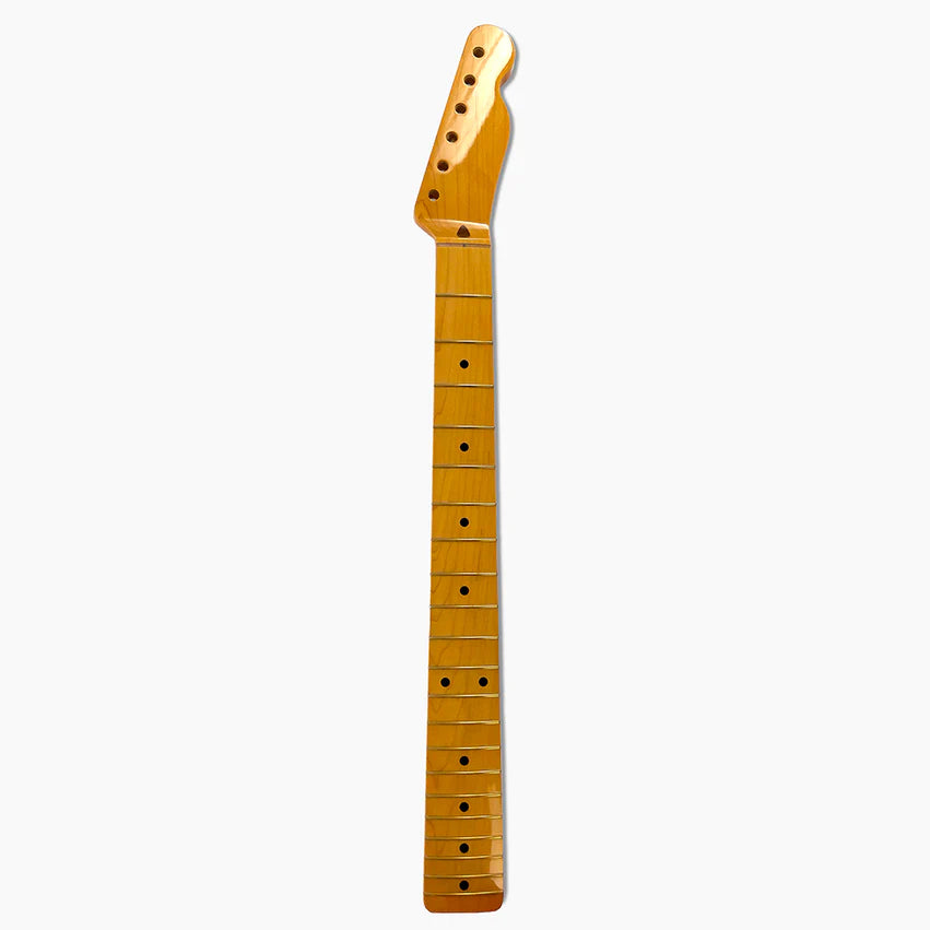 Allparts Replacement Nitro Maple Vee Profile Neck for Tele, Full