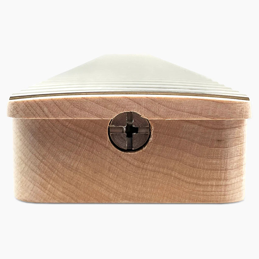 Allparts Replacement Neck for Telecaster, Solid Maple, 22 Frets, No finish, Heel