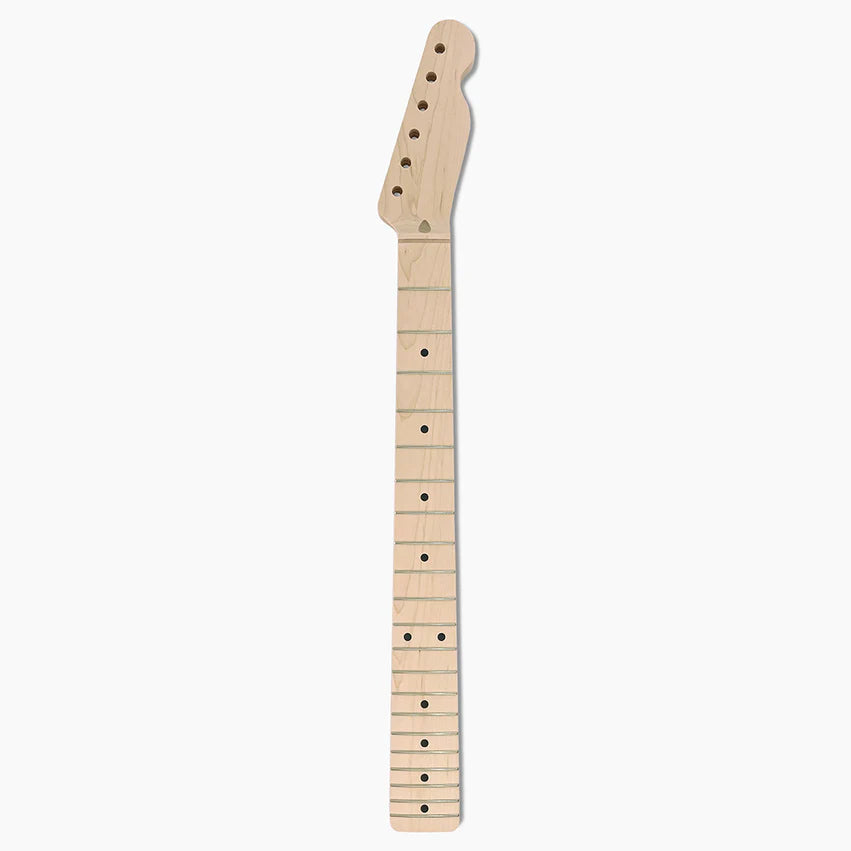 Allparts Replacement Chunky Neck for Tele, Solid Maple, No Finish, 21 Frets, Full