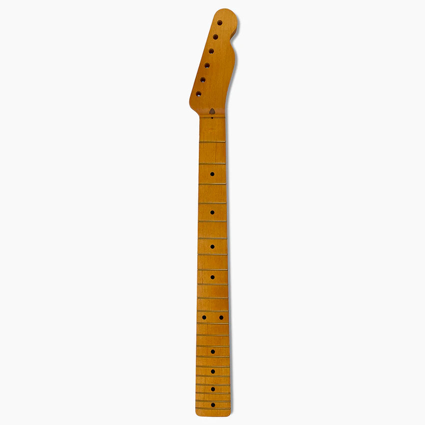 Allparts Replacement Chunky Ultra Thin Finish Neck for Telecaster, Maple, 21 Frets, Full