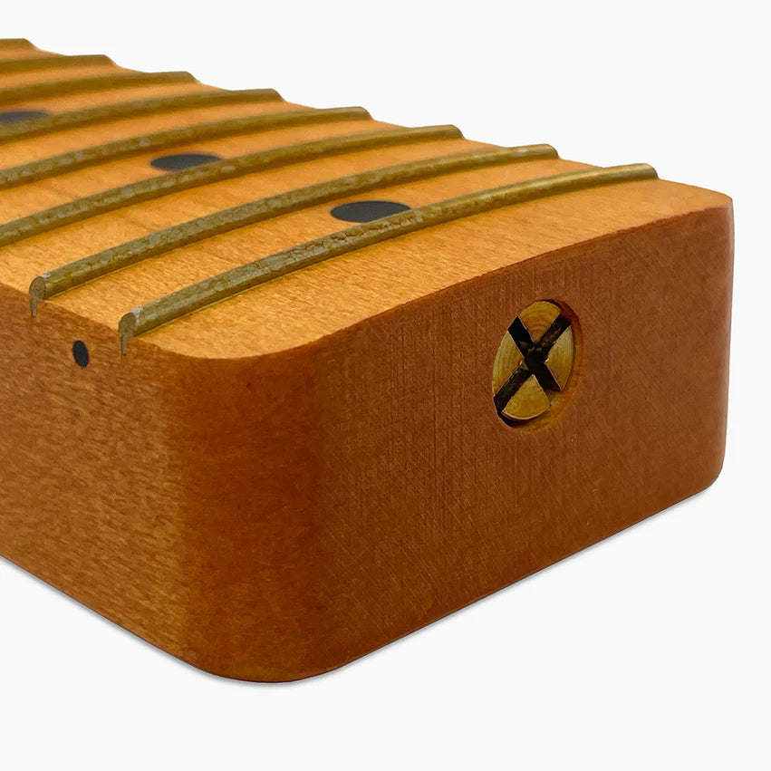 Allparts Replacement Chunky Ultra Thin Finish Neck for Telecaster, Maple, 21 Frets, Angled Heel