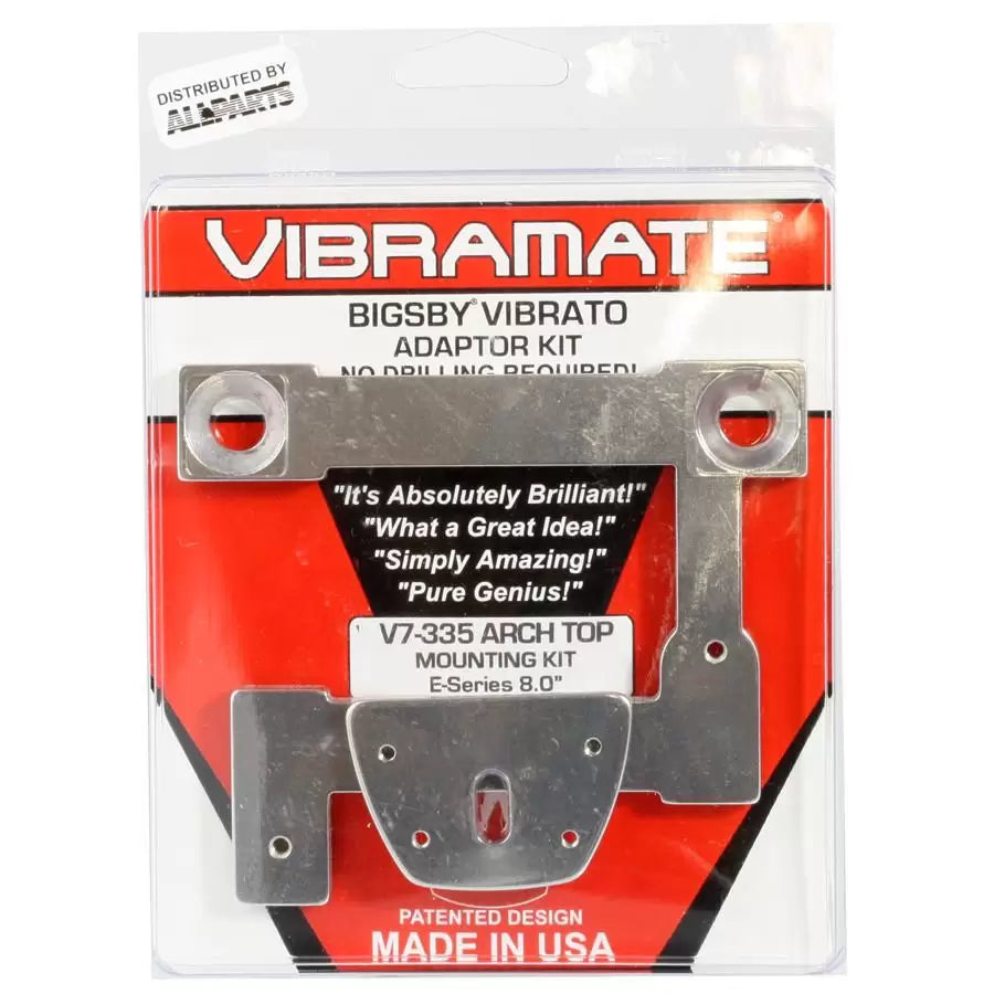Vibramate V7-335-E mounting kit for Bigsby B7 - arched top guitars - E Series - nickel