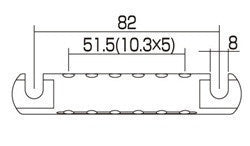 Allparts TP-3406 Gotoh Featherweight Stop Bar Tailpiece