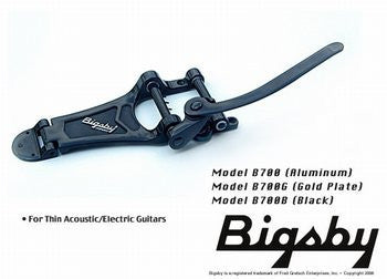 Allparts TP-3674-003 Bigsby B700 Vibrato Tailpiece Black