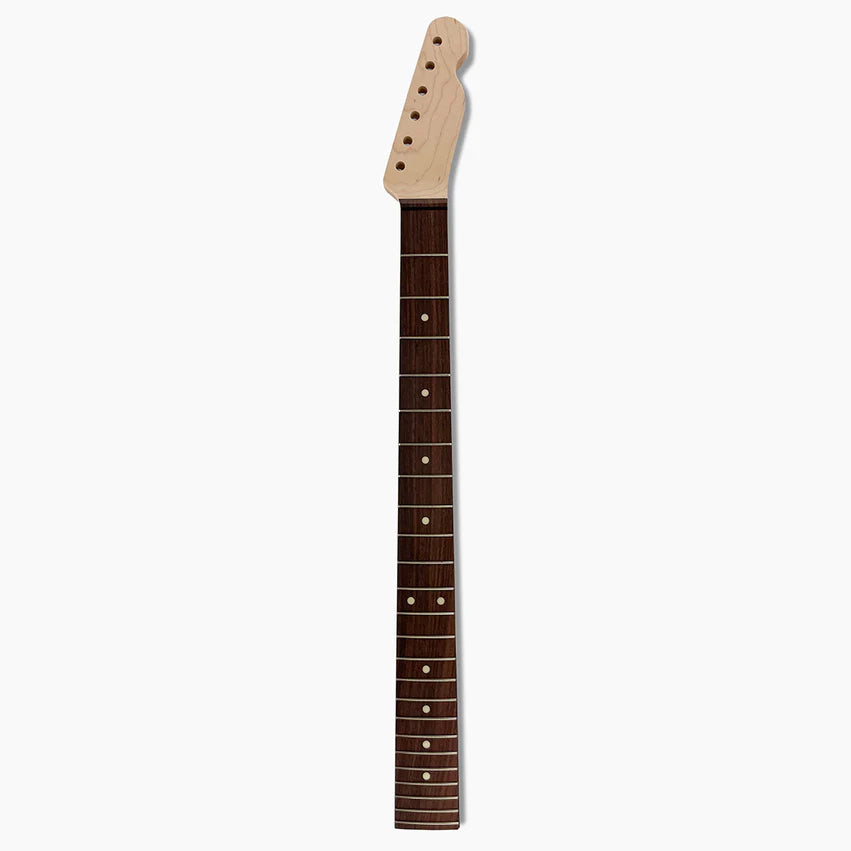 Allparts Baritone Neck for Telecaster, 24 Frets, Maple with Rosewood Fingerboard, Full