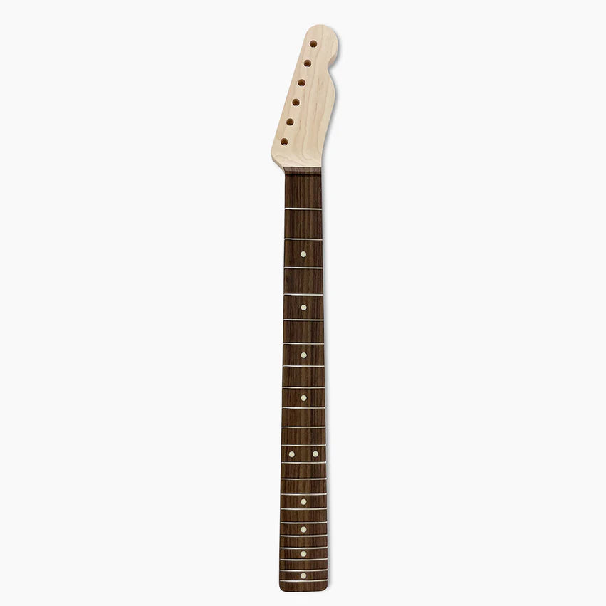 Allparts Replacement Chunky Rosewood Neck for Tele, No Finish, 21 frets, Full