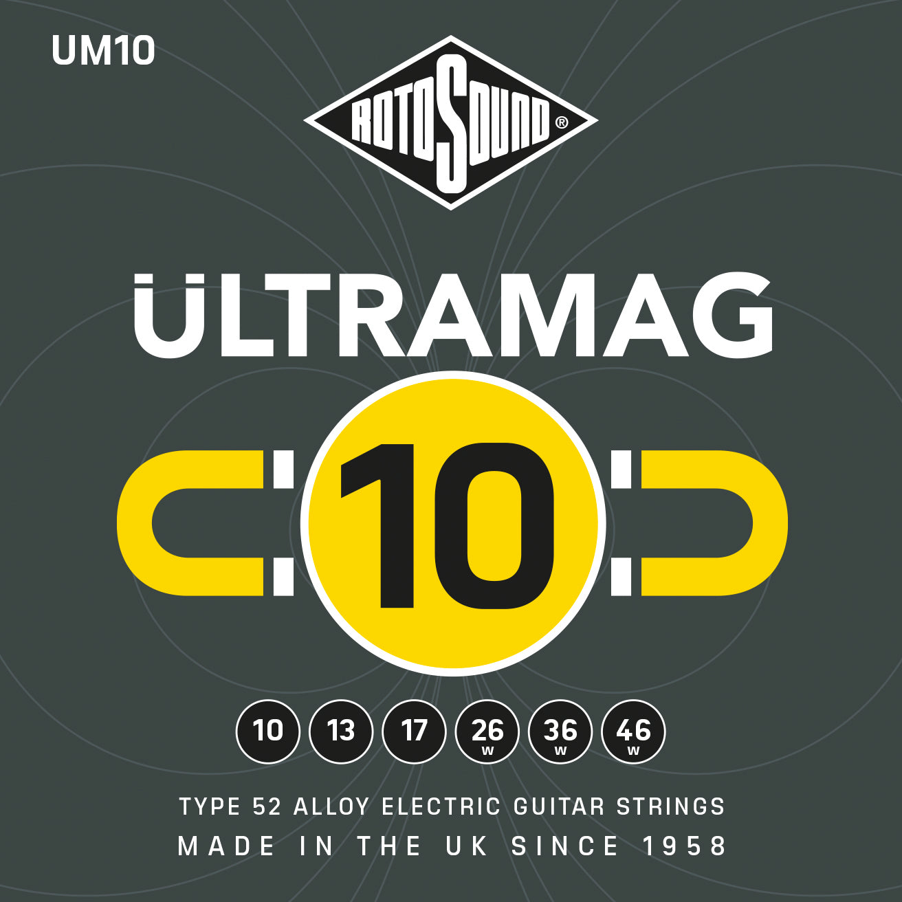 Rotosound Ultramag 10-46