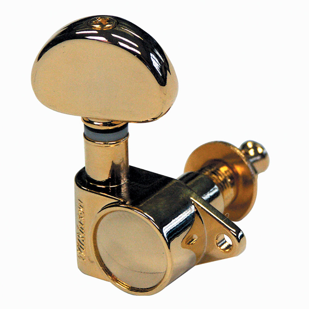 Wilkinson Guitar Machineheads ~ Kidney Button ﾖ Gold