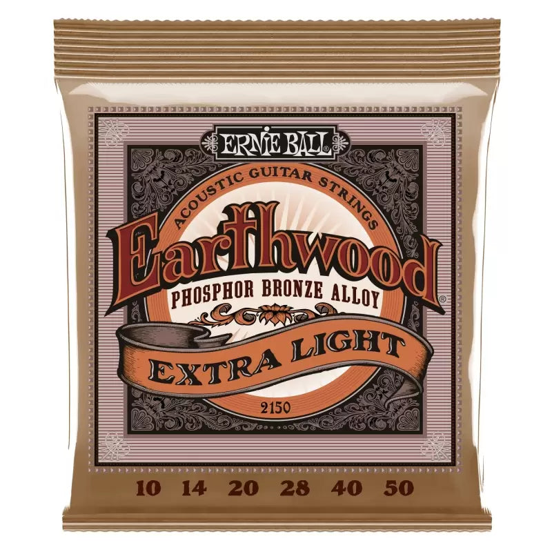 Ernie Ball Earthwood Phosphor Bronze Extra Light 10-50 Strings