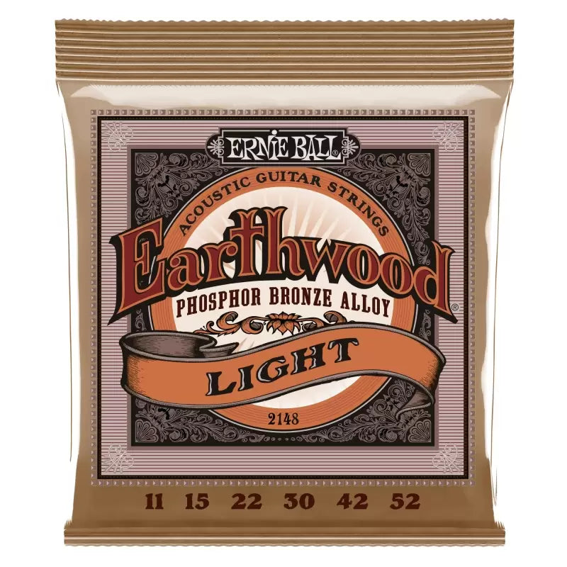 Ernie Ball Earthwood Phosphor Bronze Light 11-52 Strings