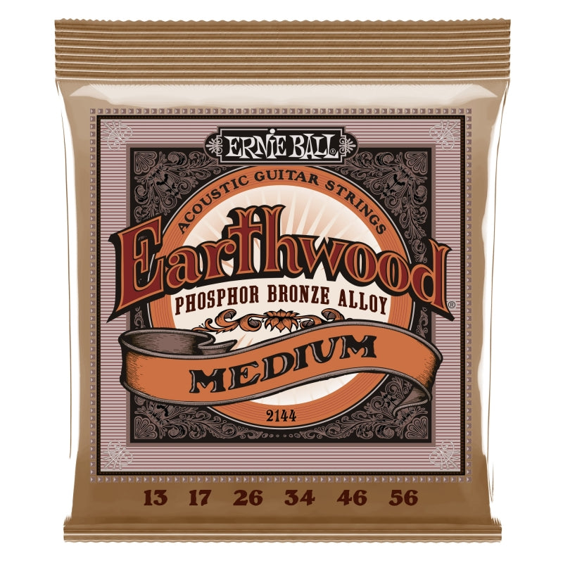 Ernie Ball Earthwood Phosphor Bronze Medium 13-56 Strings