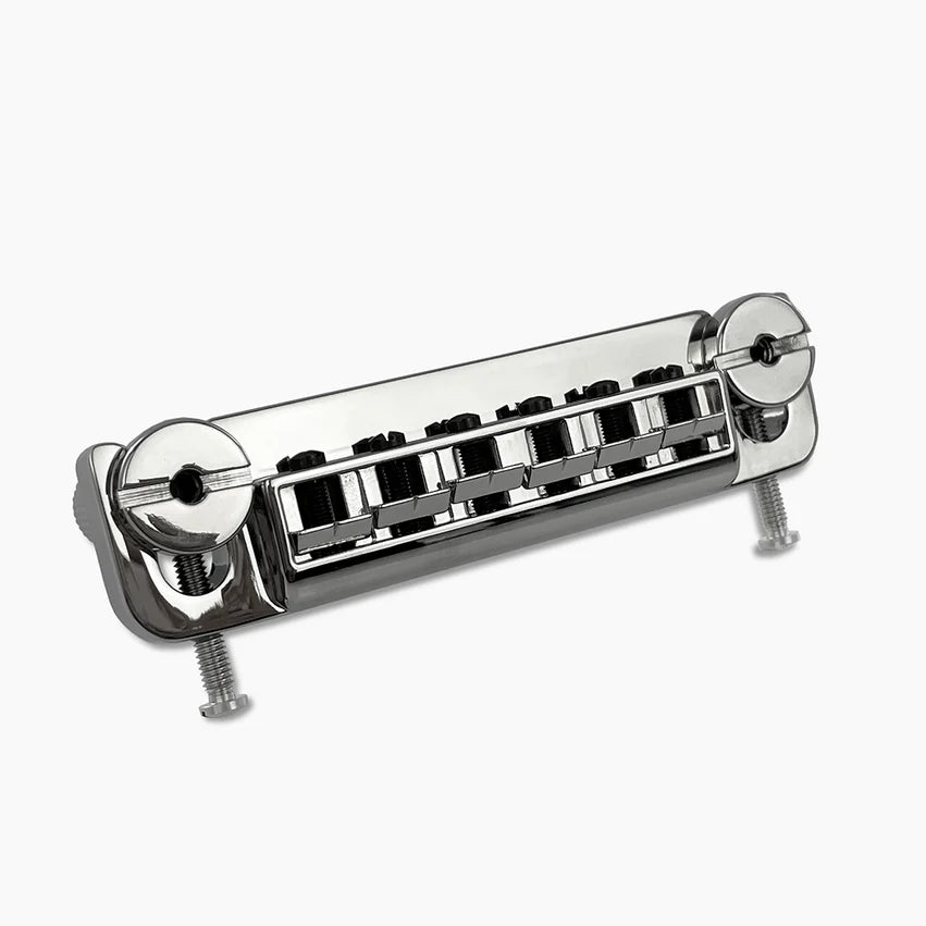 Allparts Leo Quan Badass Wraparound Guitar Bridge, Nickel