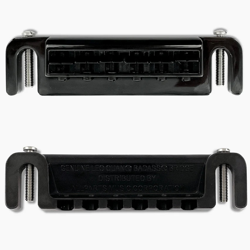 Allparts Leo Quan Badass Wraparound Guitar Bridge, Black
