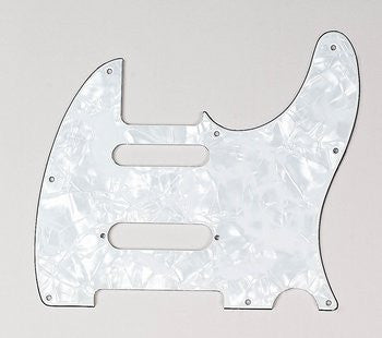 Allparts Pickguard for Tele, Cut for Strat Pickup in Middle, 8 Screwholes